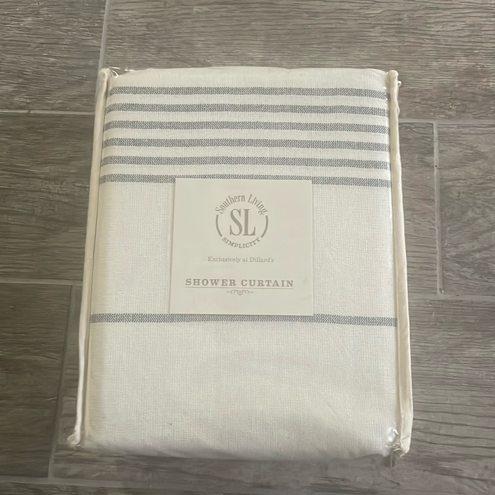 Southern living shower curtain